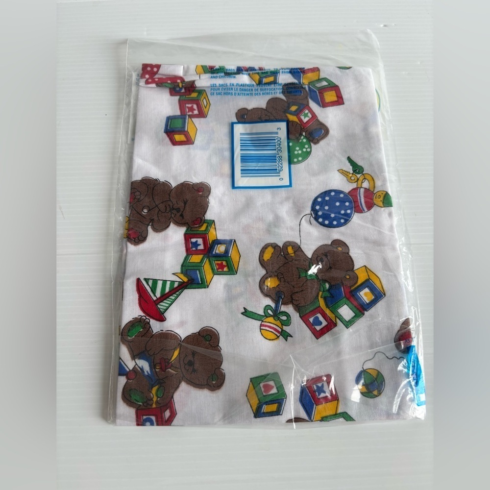 Vintage 90s Baby Pillowcase Emval Creations - Picture 2 of 6
